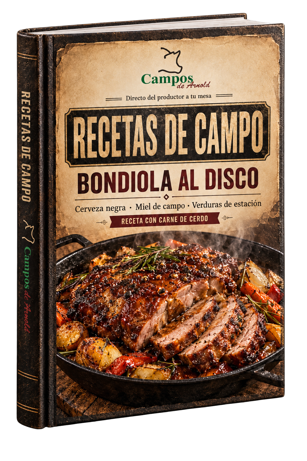 Bondiola al Disco con Cerveza Negra & Miel