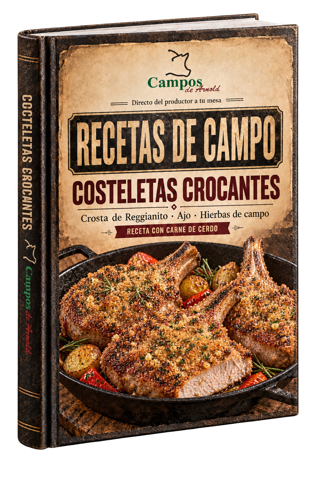 Costeletas Crocantes en Costra de Reggianito & Hierbas